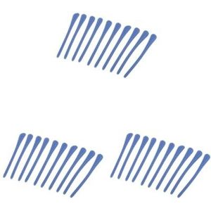 3 Set van 10 Stuks Siliconen Brillen Tempel End Tips Oor Sok Buizen Vervanging Blauw
