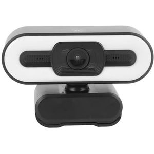 USB-webcam, Brede Toepassing, USB-computercamera, Nachtlampje Vullen met Microfoon voor Online les voor Videoconferenties