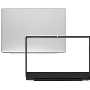 WANGHUIH LCD Achterklep 010KG8 + Voorrand Cover Compatibel met Dell Inspiron 5480 5485 5488 Laptop Zilver