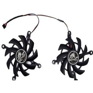 Videokaartventilator, grafische koeler, voor kleurrijke iCafe voor RTX 3060 voor Gaming L 12GB, voor Tomahawk DUO 3050 8G(ICafe RTX3060 Fan)
