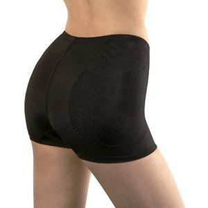 Sodacoda Buik-weg-korsetbroek voor dames, met heupkussens, zwart, S