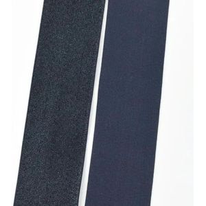 3/5/10 meter 25-50 mm zijde nylon elastische band polyester singelband rubberen lint DIY tailleband jurk riemen naaien accessoires-NavyBlue-40mm-3.0meter