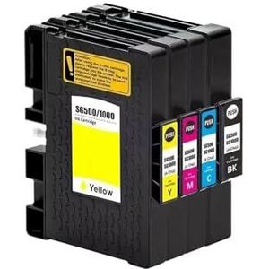 SG500 1000 500/1000 Compatibele Sublimatie Inkjet Inktcartridge for R-coh Sa-grass Printers(1 set 4PCS)