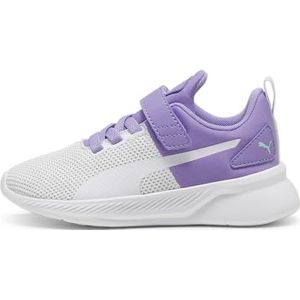 PUMA Flyer Runner V Ps uniseks-kind Hardloopschoenen, Lavender Alert PUMA White Silver Mist, 32 EU