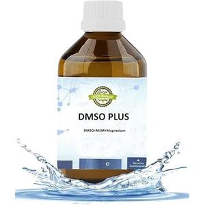 Leivys DMSO PLUS | DMSO complex met MSM en magnesium | DMSO met 99,9% farmaceutische zuiverheid | Dymethylsulfoxide ph. EUR | in bruine glazen medicijnfles 250ml