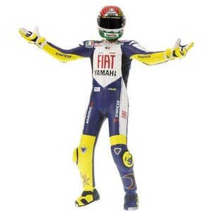 Minichamps 312080146 - Figuur Riding - Valentino Rossi, Moto GP, schaal: 1:12