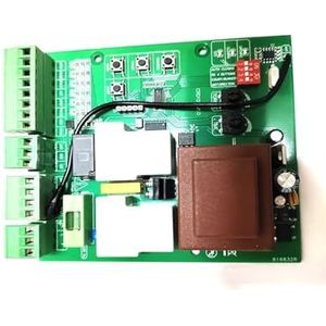 Besturingskaart for AC-schuifpoortopener, AC-automatische schuifdeuropener PCB AC-motorbesturingsprintplaatkaart Vermogensregelaar Voor draaipoort, schuifdeur(Only board)