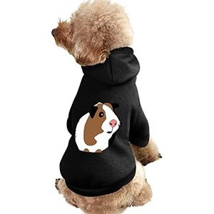 Cavia Print Pet Hoodie Sweatshirt Warm Puppy Pullover Winter Jas voor Kleine Medium Grote Honden Katten