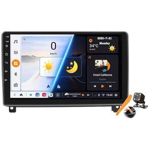 Y400s,Android 15.0 Autostereo Vervanging voor Pe-ugeot 407 1 2004-2011 Radio GPS Sat Navi 9'' Cartablet Multimedia Video Player FM BT Ontvanger met 4G WiFi Android Auto Carplay
