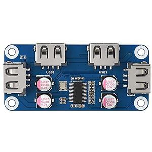 4 poorten USB HUB HOED voor USB2.0/1.1 Onboard USB naar UART aan boord