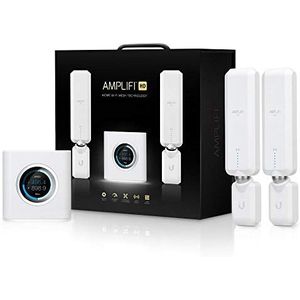 Ubiquiti AmpliFi Home Wi-Fi System AFi-HD - draadloze router - 4-poorts schakelaar - GigE - 802.11abgnac - Dual Band (AFI-HD)