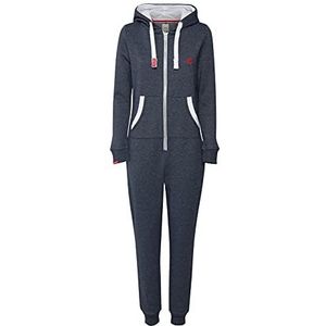 OXMO OXBenna Jumpsuit voor dames, onesie, Ins Bl Mel (7989915), XL