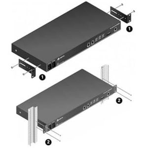 Vertiv - Avocent RMK-89 - Server Accessoires - Zwart - Behuizingsmateriaal: Metaal, Rackcapaciteit: 1U