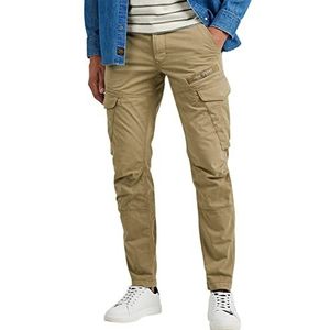 PME Legend Heren cargobroek NORDROP CARGO STRETCH TWILL, kaki 8263, 36W / 34L