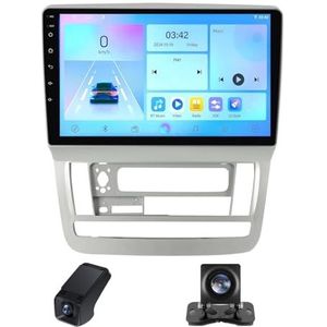 Autoradio 2 Din met Carplay Android Auto Wireless,geldt voor Toyota Alphard 1 H10 2002-2008 9inch touchscreen Bluetooth Stereo Auto FM-radio RDS/AM/5GWifi achteruitrijcamera(A,NF-1)