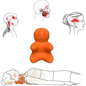 LittleMum Occipital Release Tool - Nek, Trigger Point & Acupressuur Massager Bal, Diep Weefsel, Siliconen, Reisgrootte