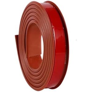U-vormige meubels, verzegelde kanten 5M U-vormige TPE zelfklevende doe-het-zelf meubelrandband for aanrechtbladen, veelkleurig, 9-40 mm(Brown 5m U,22mm)