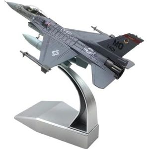 1:72 Vliegtuigen Vliegtuig Model F-16I F16D Vechten Falcon Diecast Metalen Vliegtuigen Stands Speeltoestel Vliegtuig Model Gevechtsvliegtuigen (Color : 1)