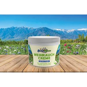 BayernBlume Wierookcrème extra sterk met waardevolle oliën, arnica en gember, ideaal bij gewrichtspijn, helpt bij geïrriteerde of jeukende huid, voor het hele lichaam (200 ml)