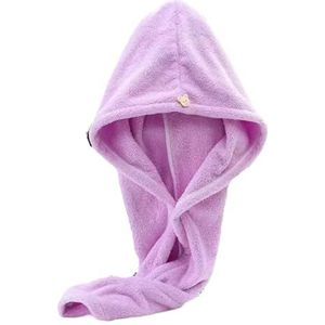 Handdoekenpakket, Haartulbandhanddoek Snel drogend Multicolor Pak van 1, 3, 5, 10 stuks(Purple,1pc)