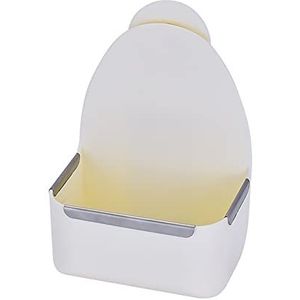 Techigher Pet Food Bowl Vaste Grote Capaciteit Anti-Drop Impact-resistente Feeder Bowl Voor Konijn Cavia Chinchilla beige