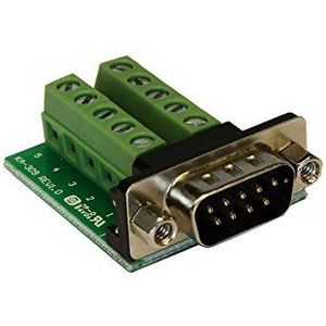 Exsys EX-49000 ""SUB-D"" stekker op Terminal Block Adapter