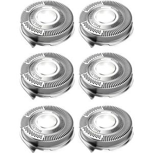 SH50 Vervangend hoofdmes, compatibel voor Philips, Shaver Series 5000 S5xxx, AquaTouch AT8xx, AT7xx, PowerTouch PT8xx, PT7xx. (6 stuks)