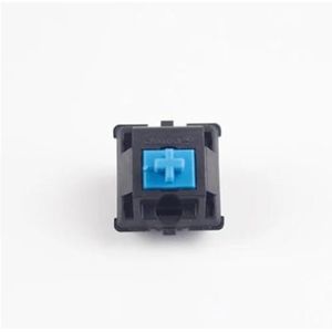 JJCFGRDM Mx schakelaar 3-pins 5-pins mechanisch toetsenbord bruin blauw rood wit helder zilver schakelaars (maat: 104 stuks, kleur: blauw 3-pins)