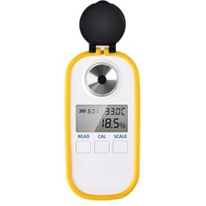 Digitale alcoholrefractometer Bereik 0-80% alcohol Brekingsindextester Weergave for het testen van alcoholgehalte(For White Alcohol)