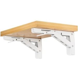 Wandgemonteerde opklapbare tafel, breder en dikker, zwevend bureau for kleine ruimtes, for eetkamer, studeerkamer, keuken, dinerbar(30x50cm)