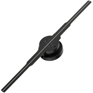 3D Fan Hologram Projector Reclame Logo Licht Led-bord Holografische Lamp Winkels Bars Winkelcentra Projectoren Vakantiecadeaus(50cm)