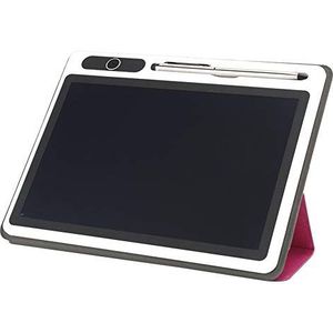 Lcd-tekentabletten, 10-inch elektronisch notitieblok kantoorbenodigdheden, handschildergereedschap voor werk en studie, zakelijke bijeenkomsten, dagelijkse aantekeningen(Roze)