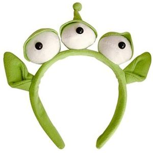 Alien Monster Hoofdband met drie ogen Pluche Speelgoed Oogbal Hoofdband voor Halloween Kostuum Cosplay Accessoires