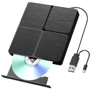 Externe Blu-ray-drive USB 3.0 CD DVD-speler For Laptop-pc Draagbare Blu-ray-schijflezer Gebruiksvriendelijk