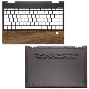 WANGHUIH Bovenste handsteun hoes en onderkant basisbehuizing compatibel met HP Notebook Envy X360 Convertible 13-AR TPN-W141 Laptop