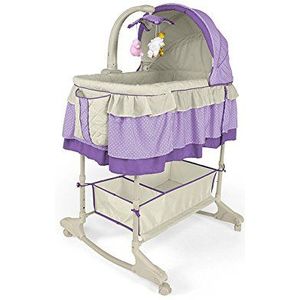 Milly Mally 1322 Sweet Melody wieg met afstandsbediening, violet