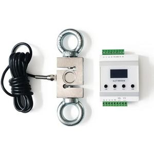 Weegcel met display-indicatorkit, zeer nauwkeurige S-type weegschaal, gewichtssensor met LCD-displaytransducer Betrouwbare gegevens(30KG with Transducer)