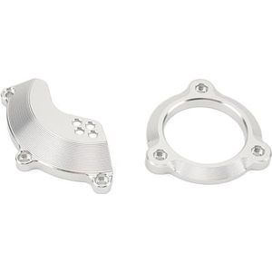 Crankcase Assy Geschikt voor HONDA H2C MSX GROM 2020-2022 Motorfietsaccessoires Carterdekselbescherming Motorbehuizing Crash Slider Protector crankbehuizing(Set - Silver)
