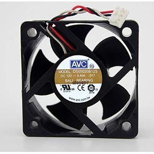 5020 5CM DS05020B12S 12V 0.40A 3-wire large air volume double ball cooling fan
