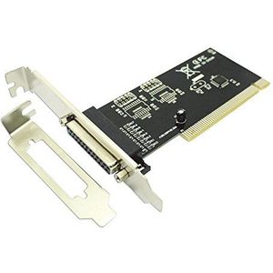 APPROX 1-poort 25-pins parallelle PCI-interfacekaart met hoge/laag profiel beugels