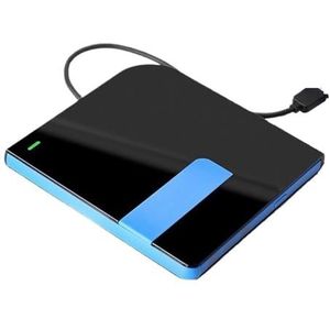 Mobiele Externe Optische Drive Box USB-interface Notebook Desktop Computer Universele DVD-RW-brander Heldere Beeldkwaliteit Stabiele Audio(White (Recorder))