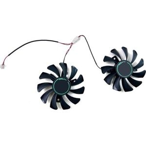 75mm 2Pin 12V 0.5A HA8010H12CF-Z Koelventilator voor GTX 1650 SUPER VENTUS XS grafische kaart