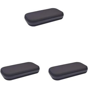 Paowsietiviity Draagbare schokbestendige stethoscoop opbergtas ingebouwde mesh tas organisator rits opbergtas, zwart, 3 Set (zwart), as description, als beschrijving