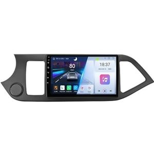 Carplay Autoradio Multimidia Videospeler Compatibel for KIA PICANTO Morning 2011-2016 Navigatie(T8-Camera)