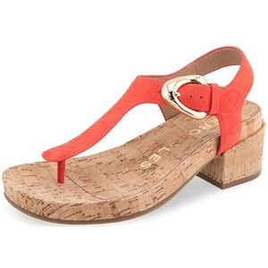 Aerosoles Vrouwen California hak sandaal, koraal suède, 2.5 UK