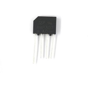 10 stks KBP307 700 v 3a Brug Gelijkrichter Eenfase Diode SIL Elektronische Component Brug Gelijkrichters kit