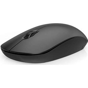dragonaur-home decor 2.4G M108 Oplaadbare/Batterij Aangedreven Mute Draadloze Muis met USB Ontvanger Bluetooth Gaming Muis Computer Muizen voor PC, Desktop, Laptop Zwart Batterij Aangedreven