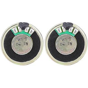 2st 8ohm 1W Ronde Micro Luidspreker 28mm Diameter Mini Luidspreker Hoorn Groen