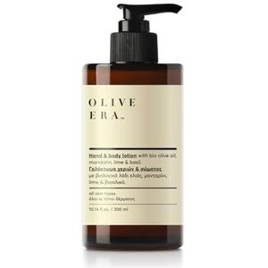Olive Era - Hand & Body Lotion - Biologische Olijfolie - Mandarijn - Limoen - Basilicum