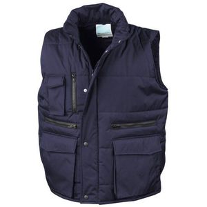 Result Lance bodywarmer/vest voor heren, met talrijke zakken, winddicht, waterafstotend, Donkerblauw, 3XL